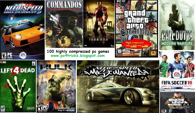 Free download highly compressed pc games below 10mb